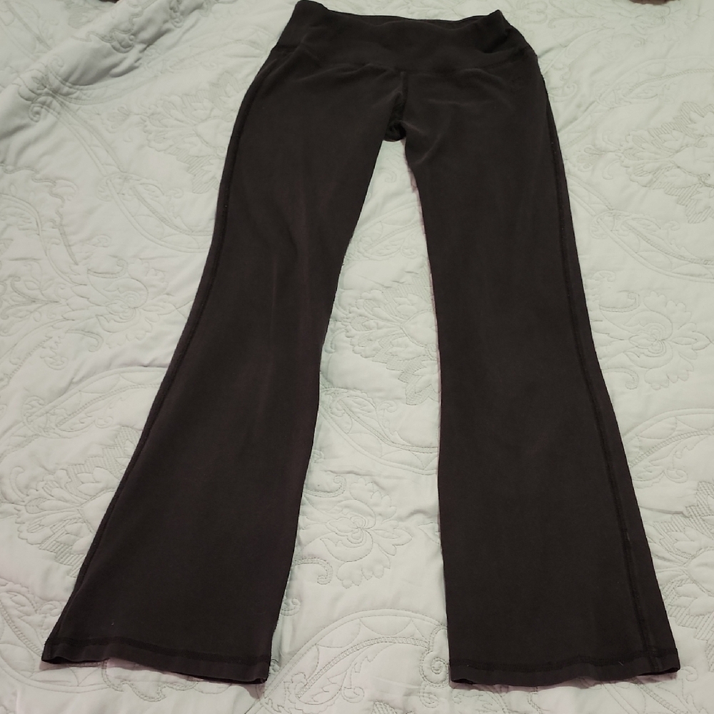 NEW YORK & CO Black Flared Leggings
